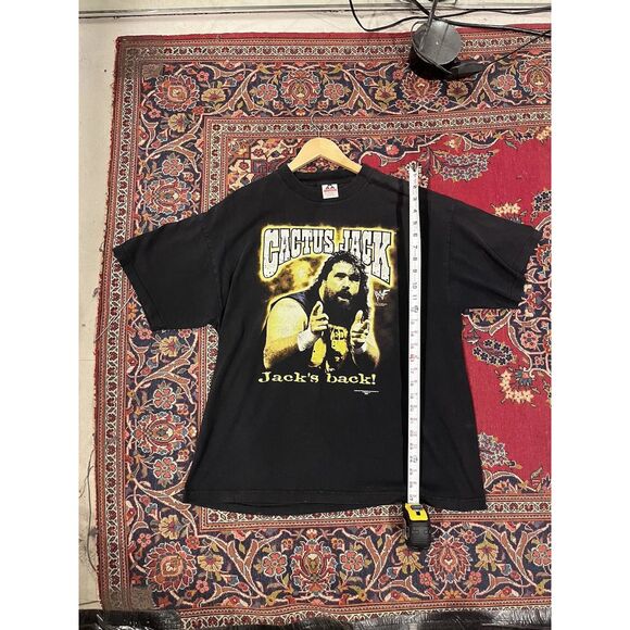 Vintage Cactus Jack Mankind  Black T Shirt Size XL - Picture 3 of 7